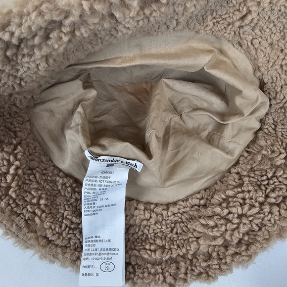 Abercrombie and Fitch Teddy Buckey Hat Brown - Picture 4 of 6